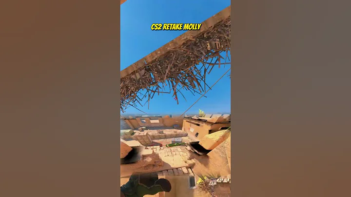 CS2 RETAKE MOLLY ON DUST 2 #shorts #cs2