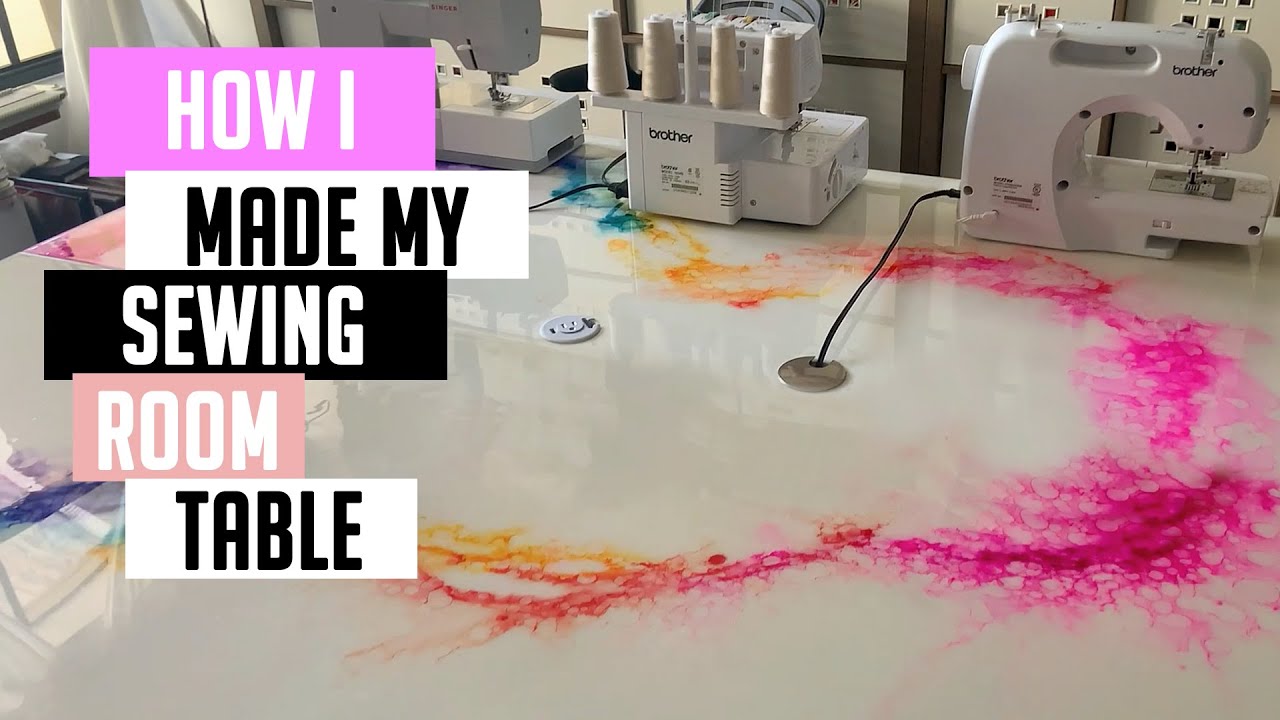 Ink Table DIY Alcohol Ink Table - YouTube