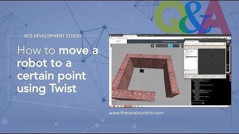 [ROS Q&A] 053 - How to Move a Robot to a Certain Point Using Twist