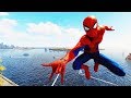 Spider-Man PS4  - Classic Suit Spider-Man Combat, Web Swinging & Free Roam Gameplay