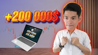 Săn cùng cá mập Tiên Sanh Forex ngày 8 , đã tăng lên 200k