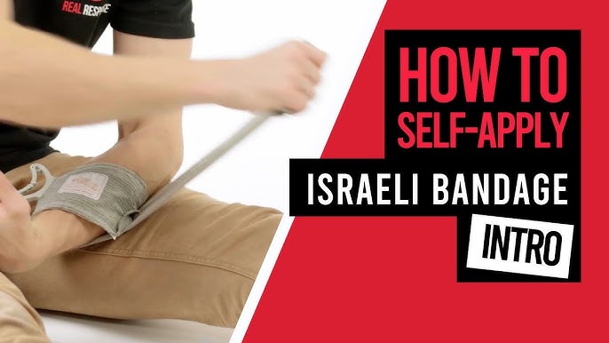 How to apply an Israeli (Emergency) Bandage - Demonstration and