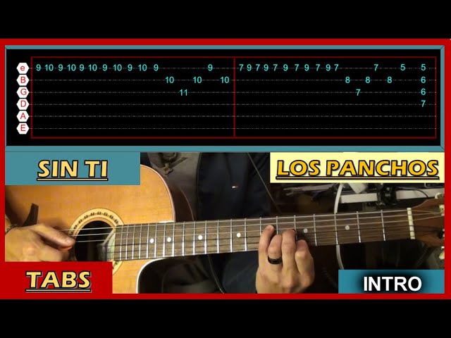 Con O Sin Ti Acordes De Guitarra Sin Ti Neton Vega Guitarra Acordes
