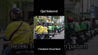 Ojol Rokenrol - 11duabelas Virtual Band - Musik di generasi oleh AI #ojol #ojolgrab #ojol🛵