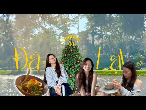 Vlogmas 01: Dalat |  GRWM, túi nướng Lavender, workshop làm gốm, mì bò,..