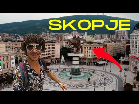 Skopje Macedonia 2022 - Turkish Bazaar and Stone Bridge North Macedonia - Solo Travel Balkans