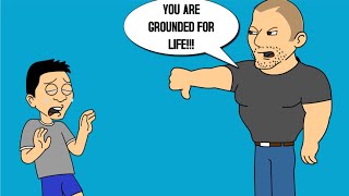 Childish Dad Ground His Son For Nothing And Gets Grounded.