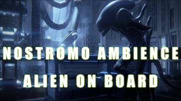 ALIEN - Nostromo (Chain Room) Ambience | Horror Soundscape