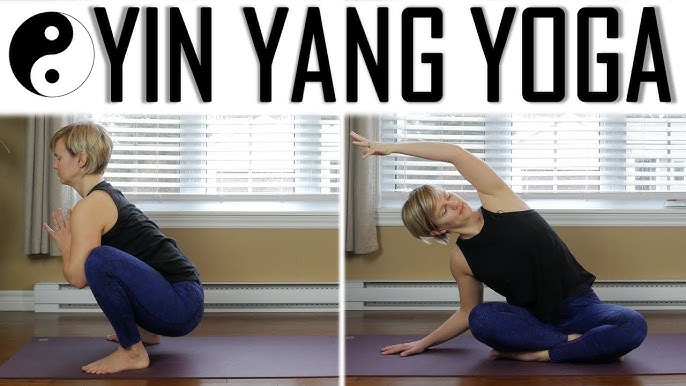 1 Hour Yin Yang Yoga Class  Slow Flow Yoga Followed by Deep