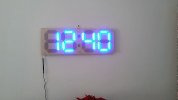 Reloj  con arduino y WS2812b