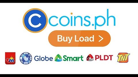 Buy Load using Coins.ph | 2022