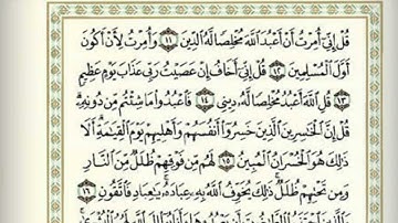 سورة الزمر 1 21
