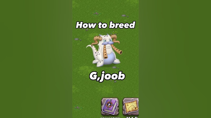 How to breed g,joob in my singing monsters 👌👍