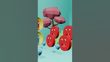 AMAZING HEART GAME ANIMATION #3danimation   #horrorshow #loops  #funny #gaming #loops