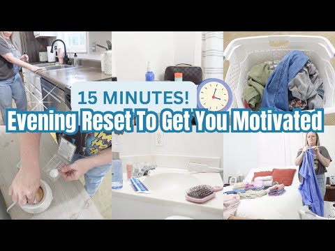 OVERWHELMED CLEANING? Try The 15 Minute Timer Method | Clean With Me