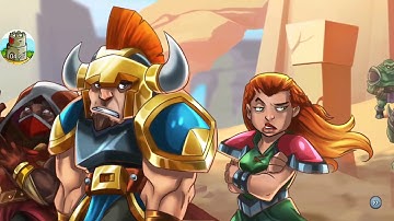 Tiny Gladiators 2 Killing the first Boss