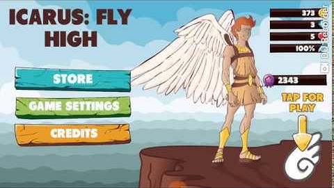 Android game "Icarus: fly high"