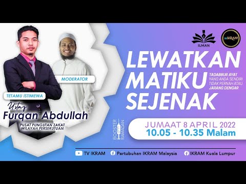 Booster Ramadan 7: Lewatkan Matiku Sejenak