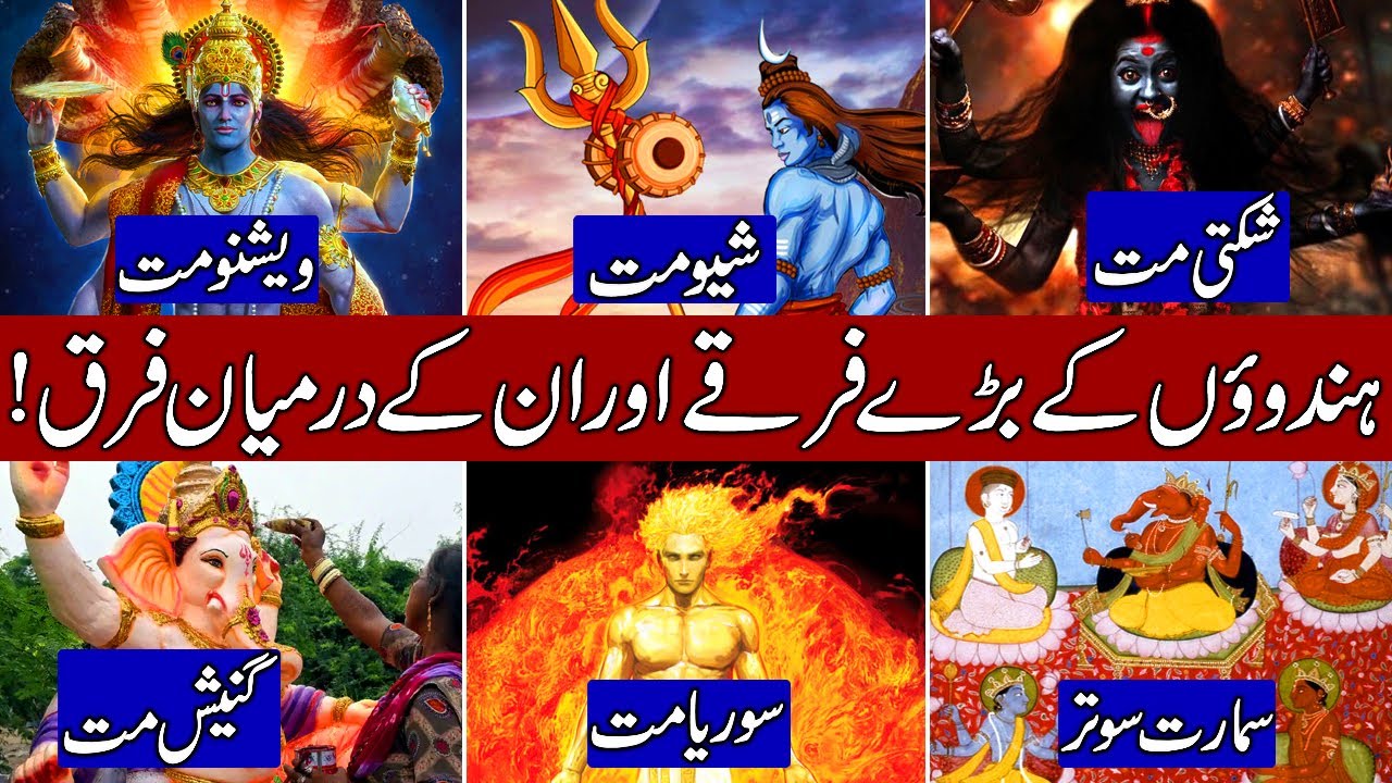 History of Sects (Denomination) in Hinduism / Vishnu, Shiva and Ganesh