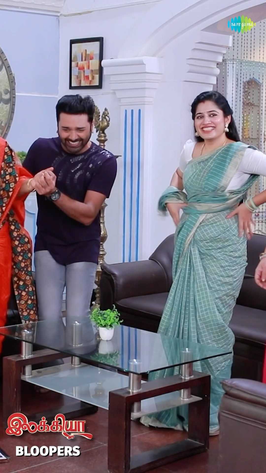 Ilakkiya Serial Bloopers Shorts | Behind The Scenes | Ep 91 - 3 | #shorts #ytshorts