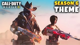 Call Of Duty Mobile Season 6 WILD WEST OST | The Most *OG* Theme Song | COD Mobile Wild West (2020)