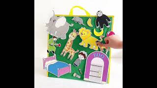 Goodnight Gorilla Felt Story Set | Fun Bedtime Storytelling Activity for Kids & Teachers