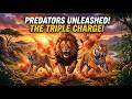 Cheetah vs Tiger vs Lion Running Compilation