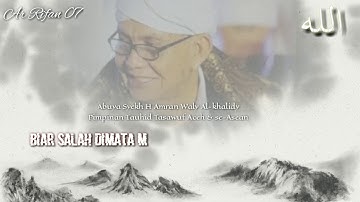 Lirik lagu "SUCI DALAM DEBU" yang mengandung makna mendalam, versi tasawuf, oleh SYEKH AMIN SHAHAB