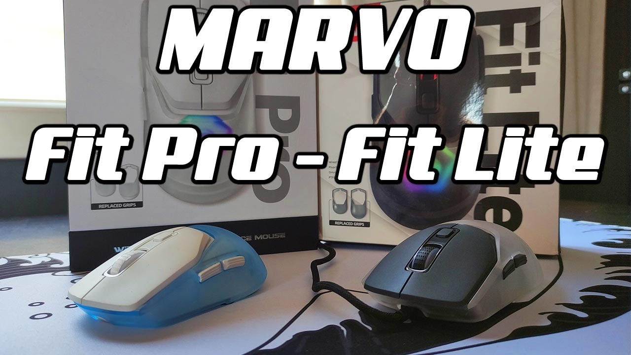 Marvo Z Fit Lite Gaming-Maus – Mit Pixart 3327 Sensor, In Weiß