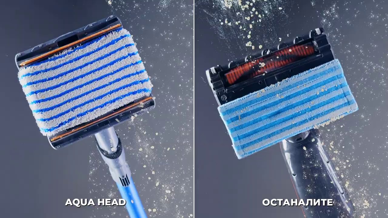 Rowenta AirForceFlex 560 Aqua 30sec - YouTube