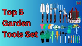 Essential Garden Tools Set on Amazon. Best Garden Tool Sets