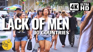 10 Countries With Single WOMEN Due To Lack Of MEN!
