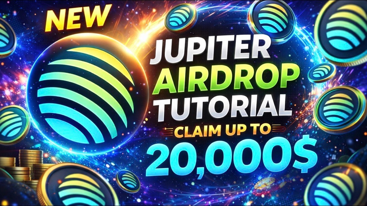 New Jupiter Airdrop Tutorial | How to Check Eligibility and Claim Up to $20,000 in JUP