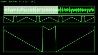 Sawtooth Alternating - Audio Generator Waveform screenshot 5