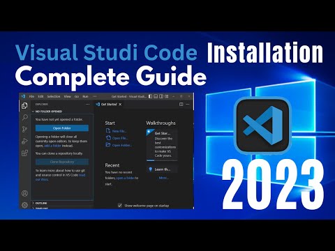 Cara Install Visual Studio Code Di Windows 10 | How To Install Visual Studio Code in Windows 10 2023