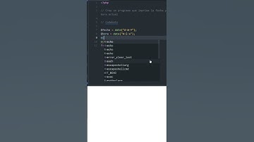 MOSTRAR FECHA Y HORA ACTUAL EN PHP #php #coding #phplanguage #phpdeveloper #phptutorials #phpcourse