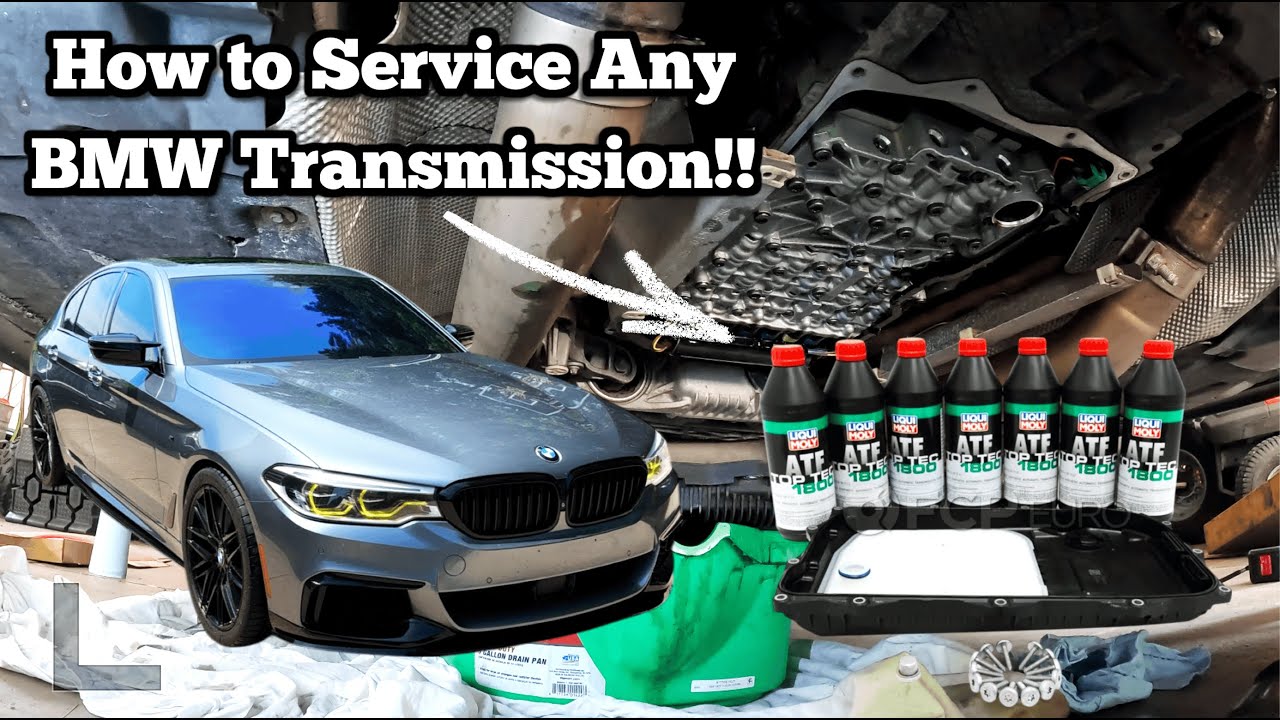 How to service BMW Transmission Fluid (M550i) (F22, F23, F30, F31, F32 ...