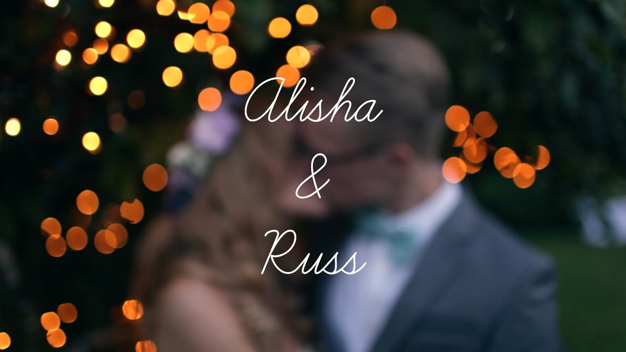 Russ and Alisha - Beautiful Outdoor Wedding