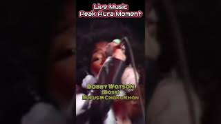 Live Music Peak Aura Moment: Bobby Watson (Bass) Rufus ft. Chaka Khan #chakakhan