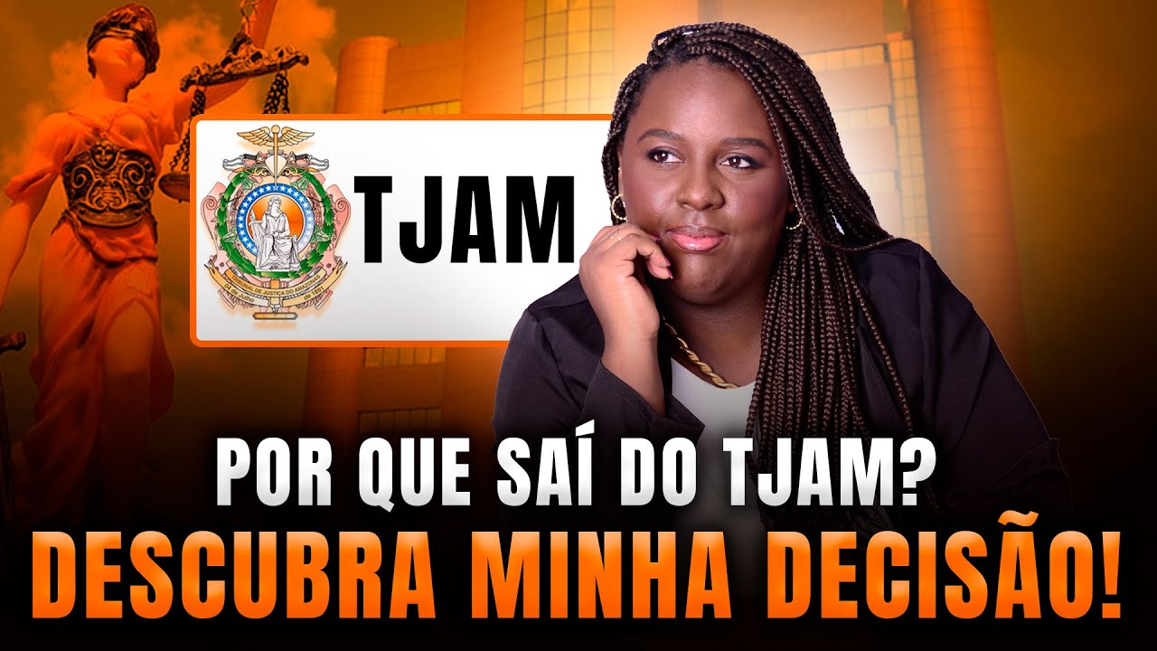 Pedi exoneração do TJAM!!!