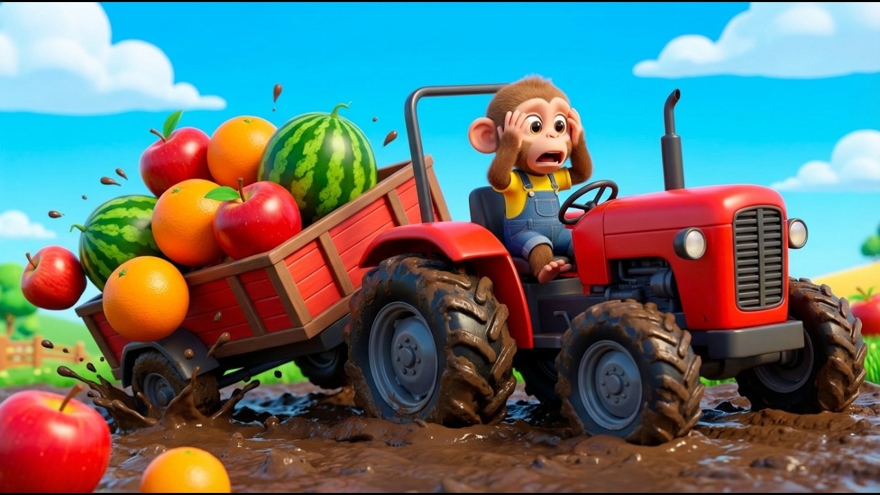 Little Monkey Niki's Epic Rescue Adventures! 🐒🚁 Animal Cartoons for ...