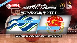 Download Lagu MA CHUNG vs UBAYA di LIMA Basketball McDonald's East Java Conference 2017 (Men's) MP3