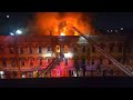 Firefighter injured by falling air conditioner while fighting blaze in Queens