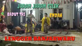 'Jaran jaran cilik' Badut Tri dan Lengger Endah ,Lengger calung banyumasan desa Banjarwaru.