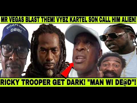 WOW! BUJU BANTON KEY, RICKY TROOPER CRASH OUT & SAY MAN WI DE@D”! MR VEGAS CALL THEM IDIOT! KARTEL 