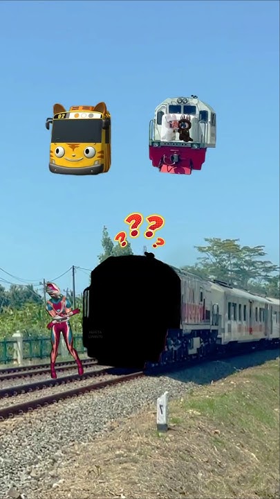 DEMAM KERETA LABUBU‼️TEBAK GAMBAR KERETA API LUCU CC201 LABUBU, BUS