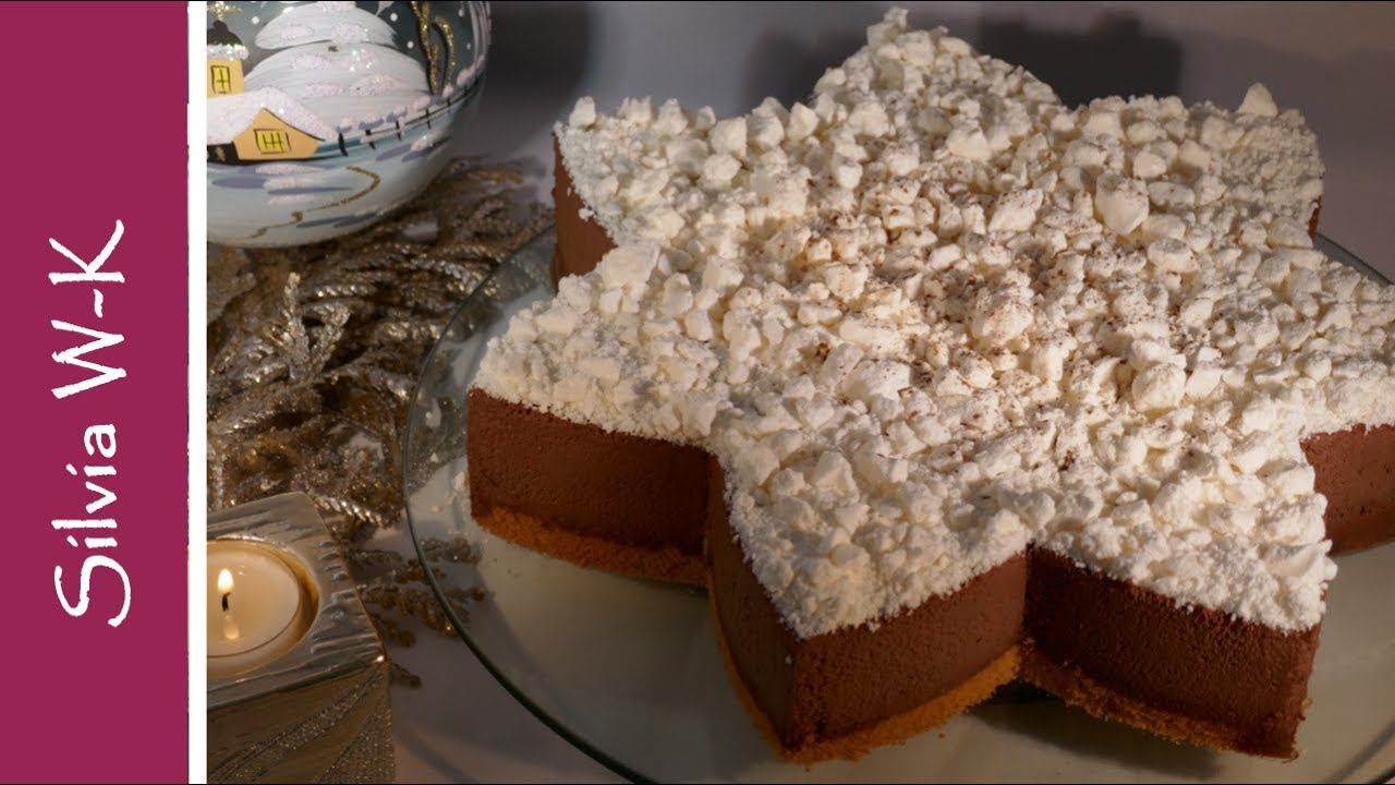 Sterntorte / Weihnachtstorte / Schoko-Zimt-Torte / Torte