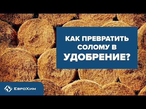 ПОЖНИВНЫЕ ОСТАТКИ. КАК ПРЕВРАТИТЬ СОЛОМУ В УДОБРЕНИЕ?