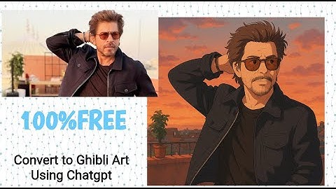 How to create Ghibli Image in Chatgpt for Free #ghibli #chatgpt