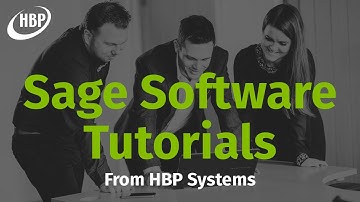 Sage 200   Saving Report Criteria